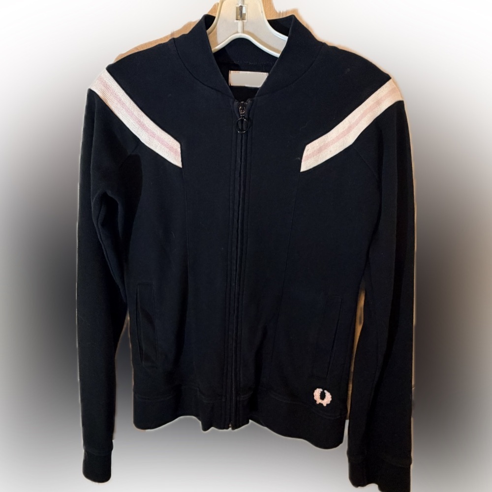 Fred Perry Black Zip Jacket